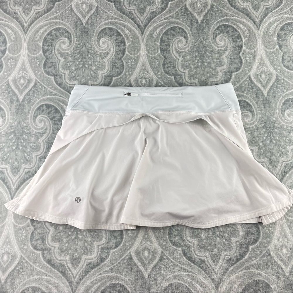 Womens Lululemon Off The Pleats Skirt